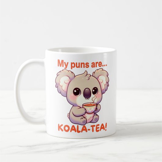 Meine Pullover sind Koala-Tee! Niedlicher Koala Dr Kaffeetasse (Links)