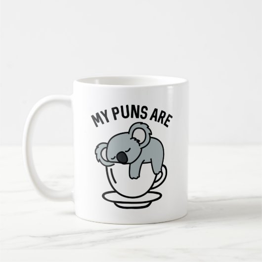 Meine Pullover sind Koala-Tee-Tasse Kaffeetasse (Links)