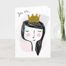 Meine Queen Aniversary Card