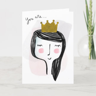 Meine Queen Aniversary Card Karte