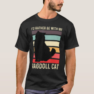 Meine Ragdoll Cat Lazy Person T-Shirt