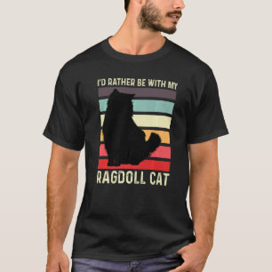 Meine Ragdoll Cat Lazy Person T-Shirt
