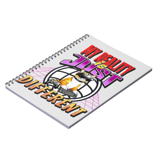 MEINE REALITÄT IST NUR ANDERS! NOTIZBLOCK (Linke Seite)