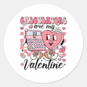 Meine Rechner sind mein Valentinstag vor zehn Jahr Runder Aufkleber