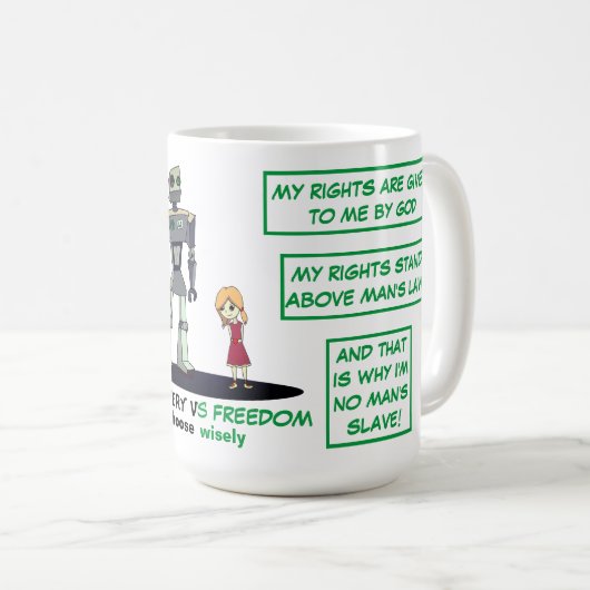 Meine Rechte Kaffeetasse (VorderseiteRechts)