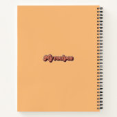 Meine Recipes vintage Notizblock (Rückseite)