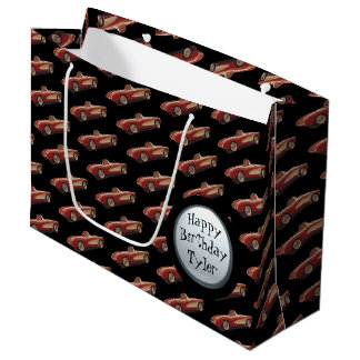 Meine Red Corvette Geschenktasche Große Geschenktüte