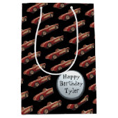 Meine Red Corvette Geschenktasche Mittlere Geschenktüte (Vorderseite)