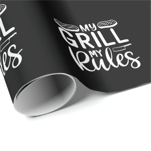 Meine Regeln Geschenkpapier (Rolleneckpunkt)