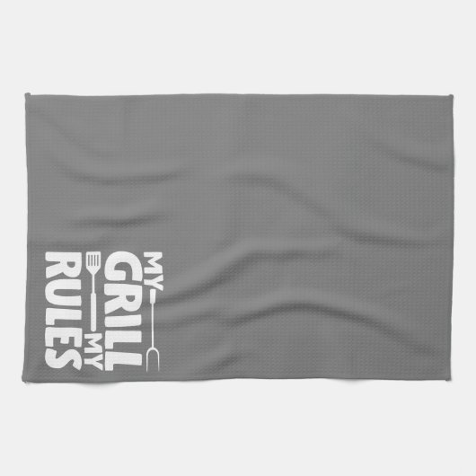 Meine Regeln Geschirrtuch (Horizontal)