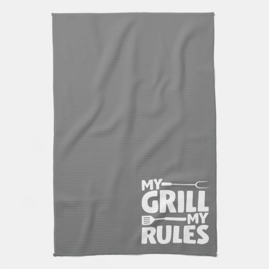 Meine Regeln Geschirrtuch (Vertikal)