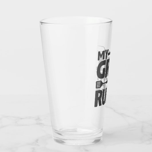 Meine Regeln Glas (Rechts)