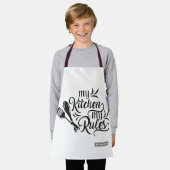 MEINE REGELN KÜCHEN, SCHÜRZE (Getragen)