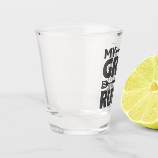 Meine Regeln Schnapsglas (Links)