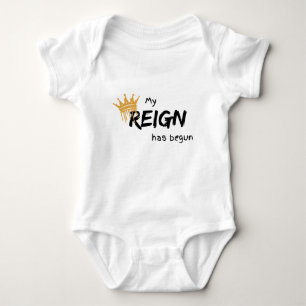 Meine Regierung hat begonnen Baby Strampler