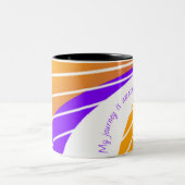 Meine Reise ist Phantastisch! Tasse (Mittel)