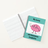 Meine Reise mit Autoimmune Encephalitis Notebook Notizblock (Innenseite)