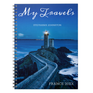 Meine Reisen Personalisiert France Travel Journal Notizblock