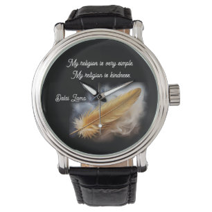 Meine Religion ist einfach, meine Religion ist Güt Armbanduhr