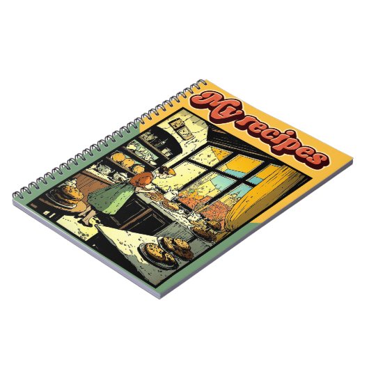 Meine Retro Notizblock (Linke Seite)