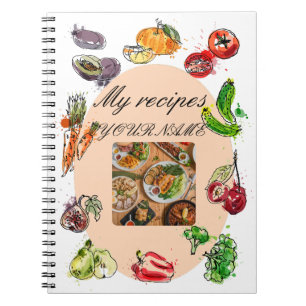 Meine Rezepte Notizblock