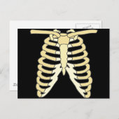 Meine Rippen Postkarte (Vorne/Hinten)