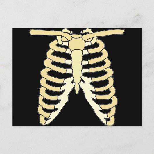 Meine Rippen Postkarte (Vorderseite)