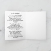 Meine Rose Palästina begrüßt Karte (Innenseite)