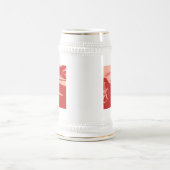Meine rote Korvette Bierglas (Mittel)