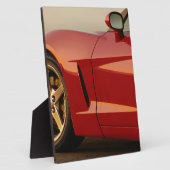 Meine rote Korvette Fotoplatte (Seite)