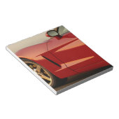 Meine rote Korvette Notizblock (angewinkelt)