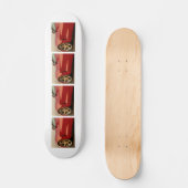 Meine rote Korvette Skateboard (Vorderseite)