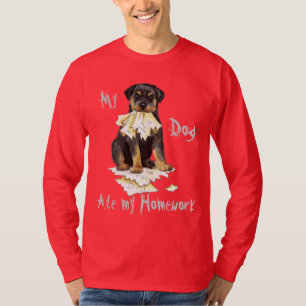 Meine Rottweiler Ate meine Hausaufgaben T-Shirt