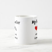 Meine Rottweiler Lieben ich - Rottweiler Kaffeetasse (Mittel)