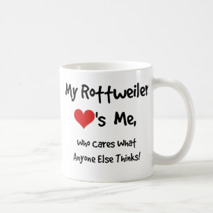 Meine Rottweiler Lieben ich - Rottweiler Kaffeetasse