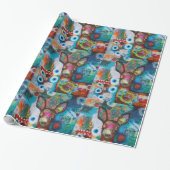 "Meine Rotwild-" Packpapier (glatt) (Ungerollt)