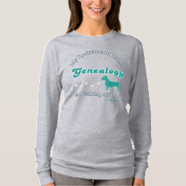 Meine Ruhestandspläne: Genealogie & Hunde spaziere T-Shirt
