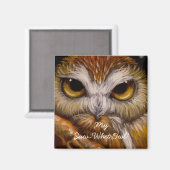 Meine sähe-weiße Schüssel! MAGNET (Vorderseite/Rückseite)