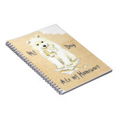 Meine Samoyed Ate meine Hausaufgaben Notizblock (Rechte Seite)