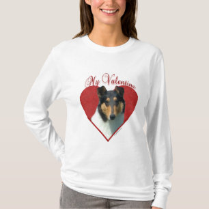 Meine sanfte Collie Valentine, Tricolor Collie T-Shirt