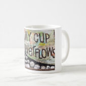 meine Schale läuft Schale über Kaffeetasse (VorderseiteRechts)