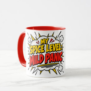 Meine Schärfstufe: Milde Panik Tasse