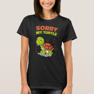 Meine Schildkröte hat meine Hausaufgaben Alligator T-Shirt