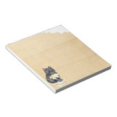 Meine Schipperke Ate Meine Hausaufgaben Notizblock (angewinkelt)