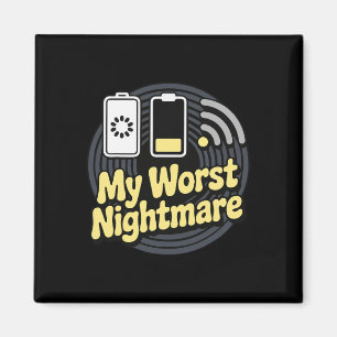 Meine schlimmste schreckliche Nacht schwaches WLAN Magnet