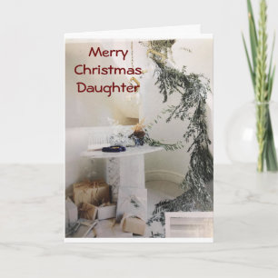 MEINE SCHÖNE DAUGHTER MACHT CHRISTMAS MERRIER CARD KARTE