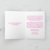 Meine schöne Geburtstagskarte von Bestie Dankeskarte (Innenseite)