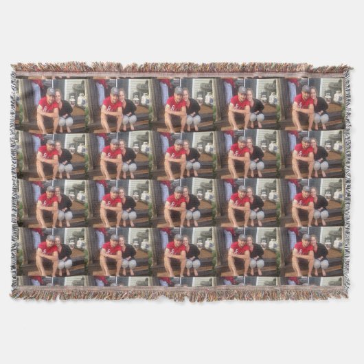 Meine schöne Tochter-und Schwiegersohn-Wurfs-Decke Decke (Vorderseite)