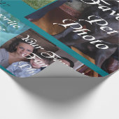 Meine schönen Freunde und Familien-Foto Geschenkpapier (Ecke)