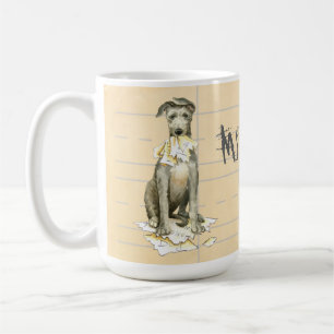 Meine schottische Deerhound Ate meine Hausaufgaben Kaffeetasse